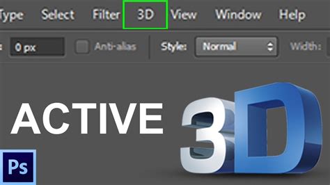 How To Activate 3d Option In Photoshop Cs6 Enable 3d Menu In