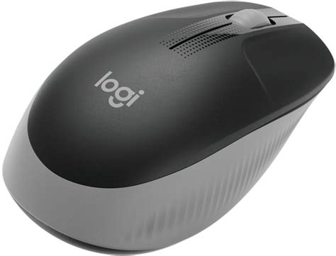 Logitech M190 Wireless Mouse Full Size Ambidextrous Curve Design 18 Month Battery With Power