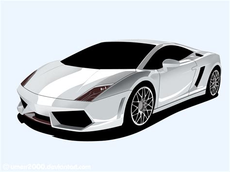 Lamborghini Gallardo Vector by umerr2000 on DeviantArt