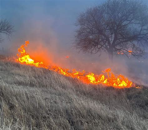 Wind Driven Field Fires Keep Firefighters Busy Kscj 1360