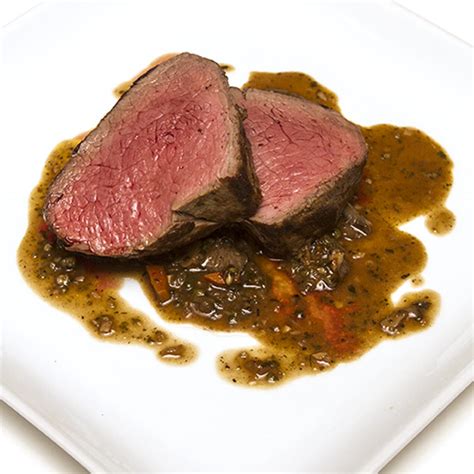 Oven Roasted Chateaubriand With Green Peppercorn