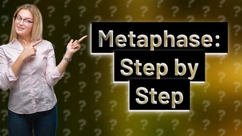 What Happens In Metaphase Step By Step Youtube