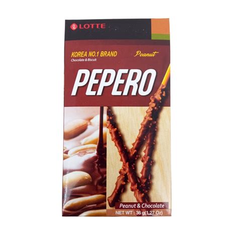 Pepero Biscoito De Palito Amendoim Lotte G Shopee Brasil