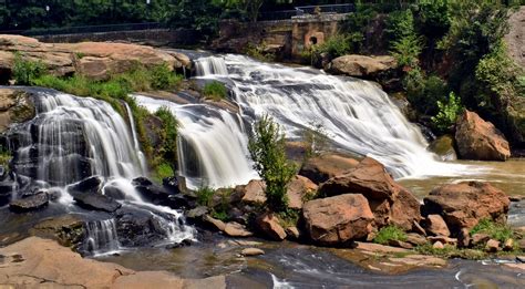 Falls Park At The Reedy Long Exposure Falls Park At The Re Flickr