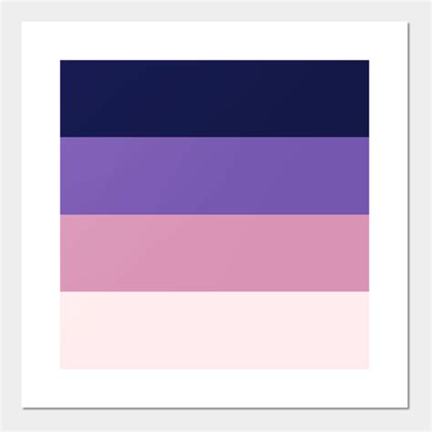 Asexual Spectrum Basic Large Pride Flag Lgbtqa Posters And Art