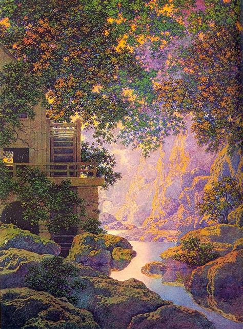 Maxfield Parrish Golden Age Illustrator Landscape Maxfield Parrish