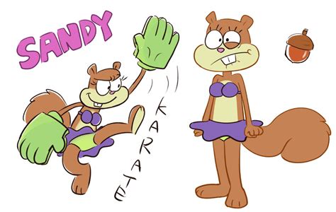 Minoru Nezumiisya Sandy Cheeks Nickelodeon Paramount Pictures Spongebob Squarepants