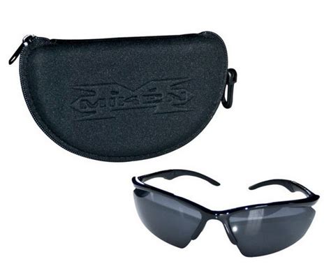 Miken Polarized Baseballsoftball Sunglasses W 3 Lenses And Case Black