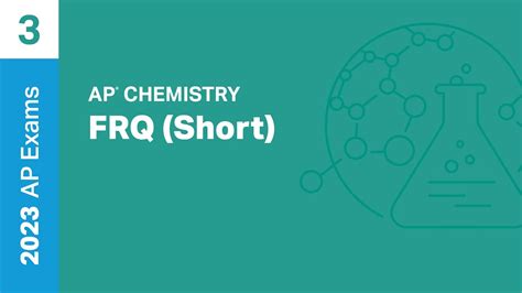 3 FRQ Short Practice Sessions AP Chemistry YouTube