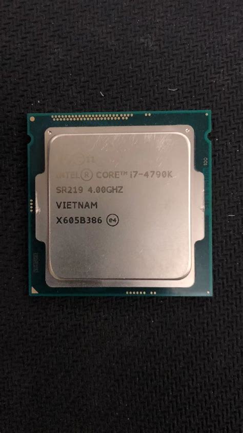 Cpu インテル Intel Core I7 4790k プロセッサー 動作未確認 ジャンク品 6650core I7｜売買された