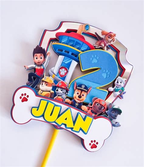 Torta Paw Patrol Los Paw Patrol Paw Patrol Cake Toppers Paw Patrol