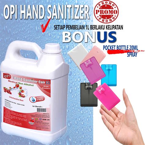 Jual Disinfektan Sekaligus Hand Sanitizer Food Grade Non Alkohol 5