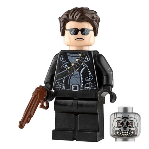 The Terminator Lego Custom Minifigures Lego Hand Cool Lego Creations