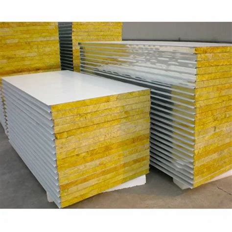 Thermal Conduction Glass Wool Sandwich Panel At Rs 1207square Meter In