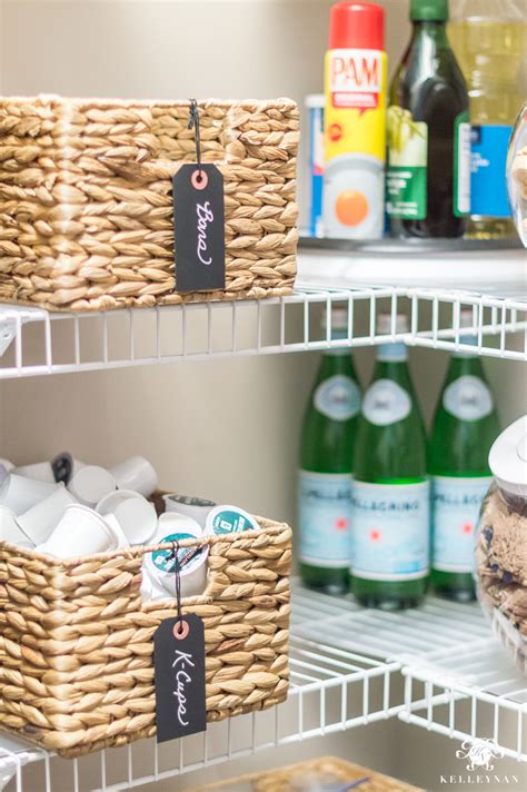 Nine Ideas To Organize A Small Pantry With Wire Shelving Kelley Nan