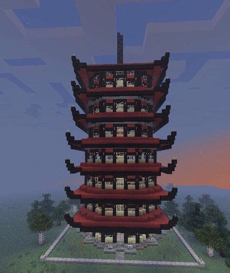 Pagoda [Tutorial] | Minecraft Amino