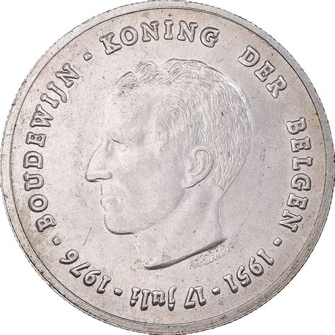 Coin Belgium Baudouin I Francs Frank