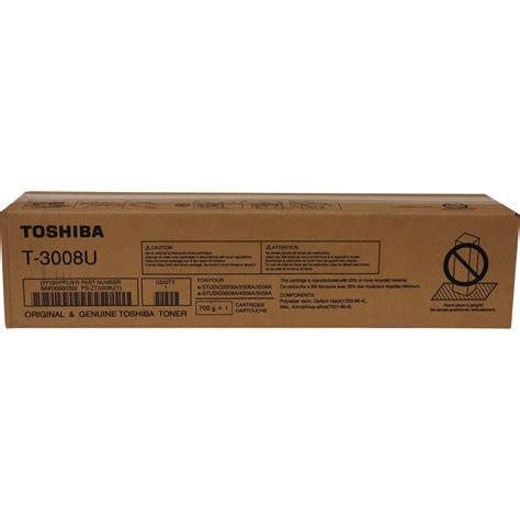 Toshiba Original Laser Toner Cartridge Black Each Printing