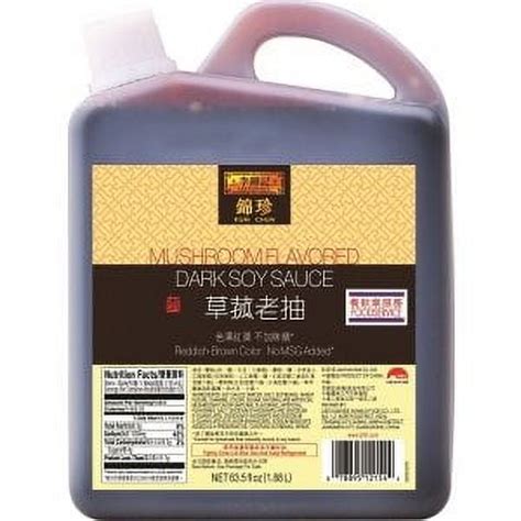 Lee Kum Kee Lkk Dark Soy Sauce With Mushroom Flavor Oz Pack Of