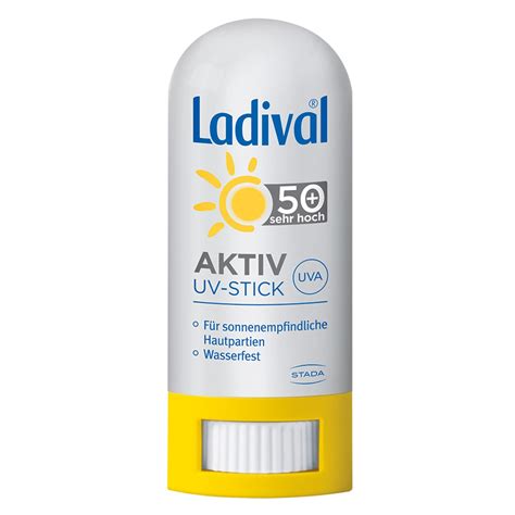 Ladival Aktiv UV Schutzstift LSF 50 Sonnenschutz Mit UV A Und UV B