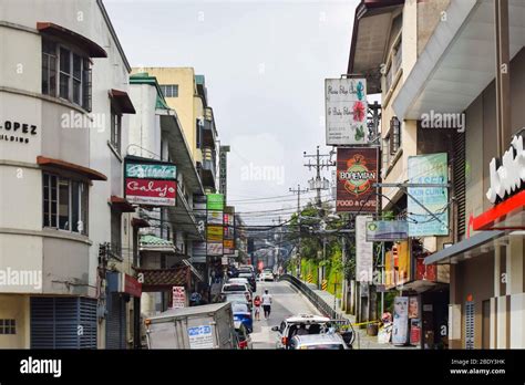 SEPTEMBER 22, 2019-BAGUIO CITY PHILIPPINES : Colourful alley along the ...