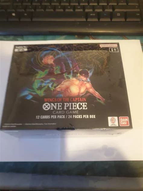 One Piece Card Game Op Wings Of The Captain Booster Box Brand New