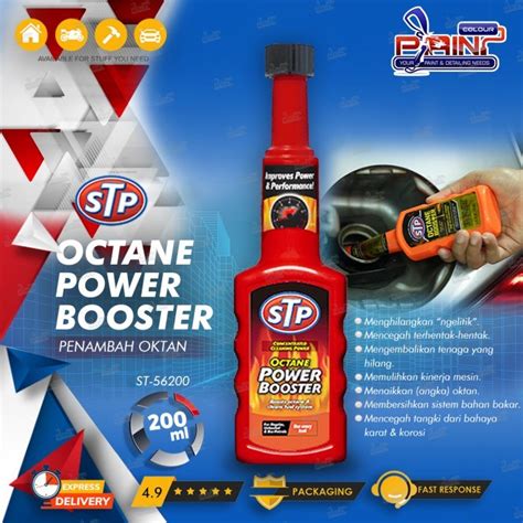 Jual STP Octane Power Booster Additive Oktan 200ml Campuran Bensin