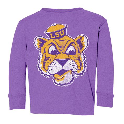 Lsu Tigers Retro Brand Beanie Mike Infant Toddler Kids Tri Blend L