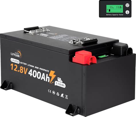 Amazon Lvyuan 400ah 12v リン酸鉄リチウムイオンバッテリー Lifepo4 5120wh512kwh