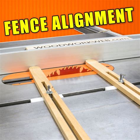 Table Saw Jigs to Align a Crappy Table Saw Fence / Table Saw Fence ...