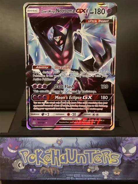 Carte Pokemon Dawn Wings Necrozma Gx Ultra Prisme Presque Comme