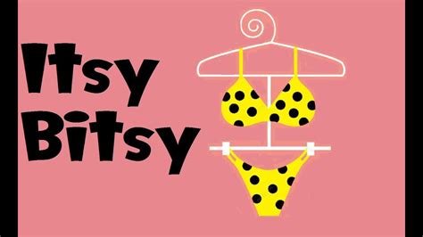 Itsy Bitsy Teenie Weenie Yellow Polka Dot Bikini YouTube