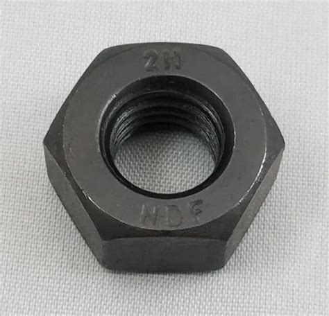 Hexagonal High Tensile Steel ASTM A194 Grade 2H Hex Nuts Size M16 At