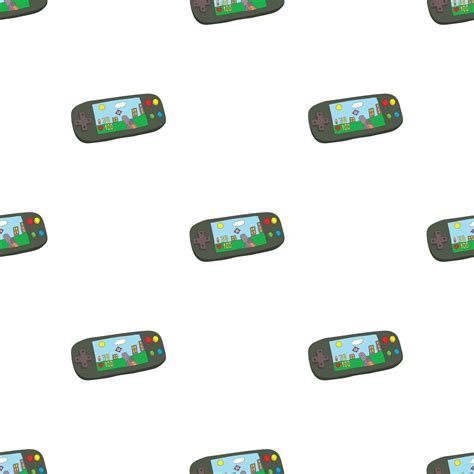 Mobile Gaming Console Pattern Seamless Vector 15089238 Vector Art At