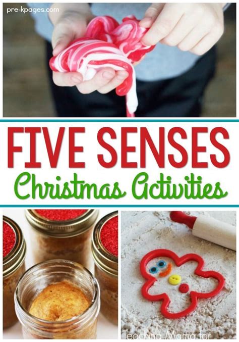 Five Senses Activities For Christmas Pre K Pages Christmas