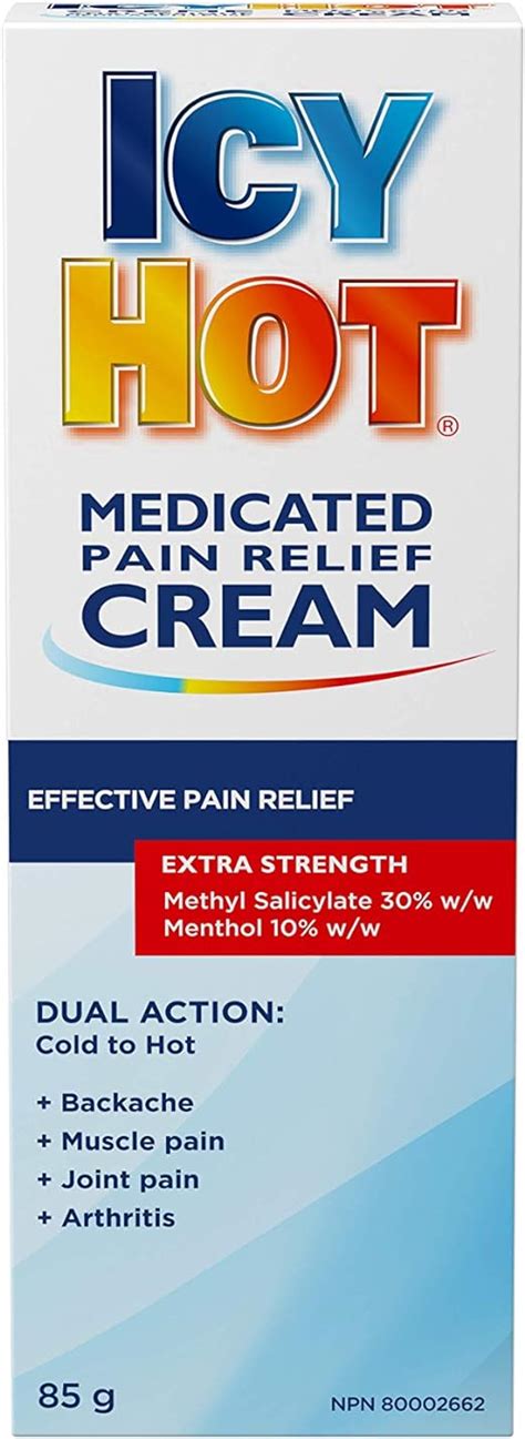 Icy Hot Extra Strength Pain Relieving Cream G Fast Muscle Joint Pain Relief For Simple