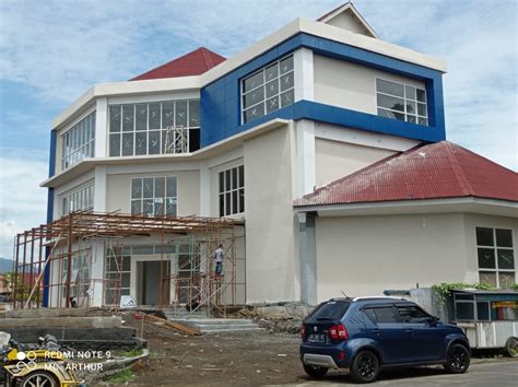 Pembangunan Perpustakaan Modern Di Halmahera Utara Mulai Rampung