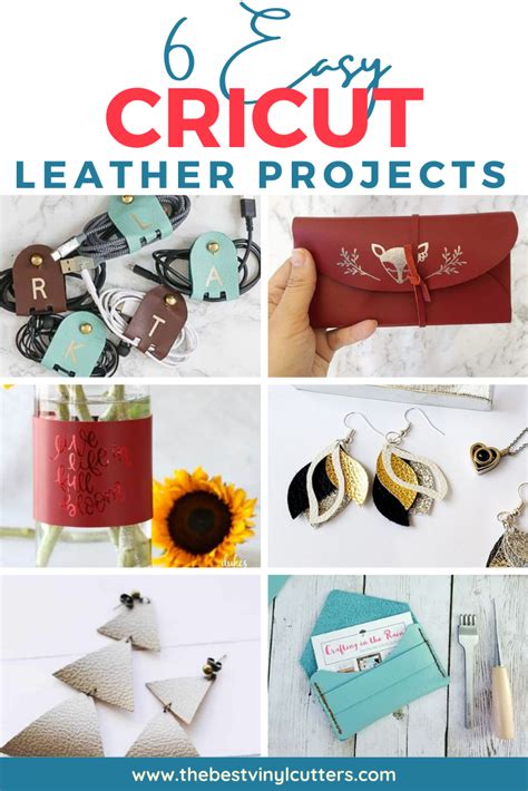 Unleash Your Creativity with Easy Cricut Leather Projects