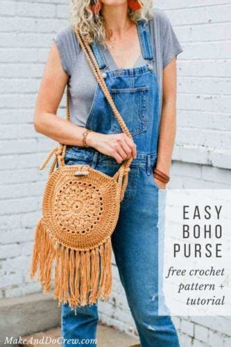 On Trend Crochet Hippie Purse Pattern Free Pattern