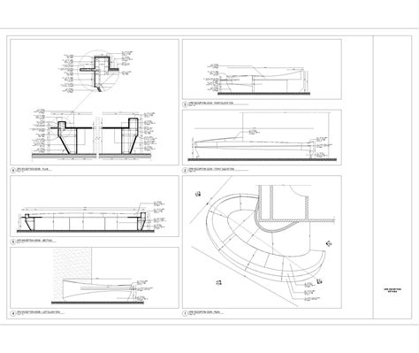 Curved Round Semi Circle Reception Desk Dwg • Designs Cad