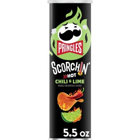 Pringles Scorchin Chili And Lime Potato Crisps Chips 5 5 Oz Frys