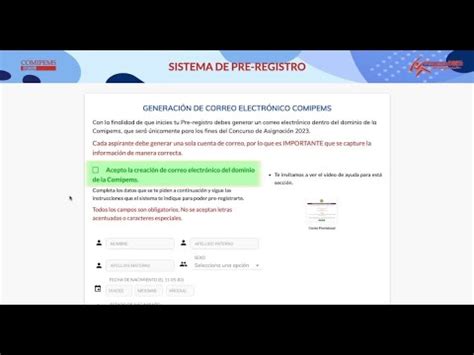 Generacion De Correo Electronico Youtube