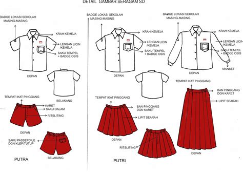 T And T Production Daftar Harga Seragam Sekolah Sd And Smp