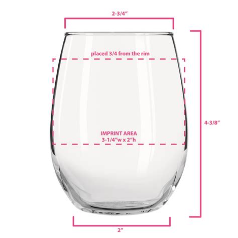 Arc Perfection Stemless Wine Glass 15 Oz Arton Products