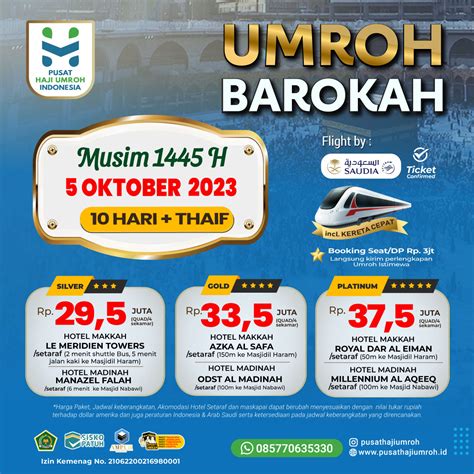 Paket Biaya Dan Jadwal Umroh Murah H