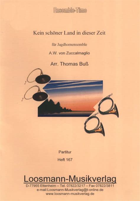 Kein schöner Land in dieser Zeit von Anton Wilhelm von Zuccalmaglio