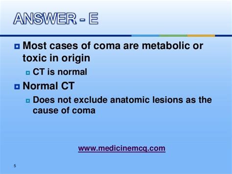 Coma Part 3 Investigation Treatment