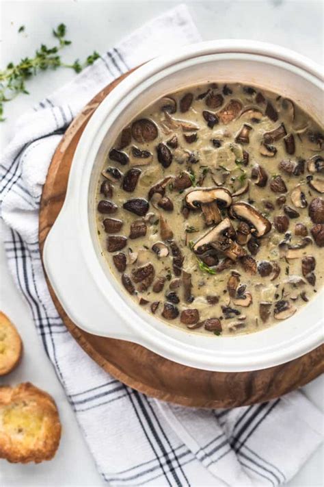 Creamy Roasted Mushroom Soup Every Little Crumb Every Little Crumb