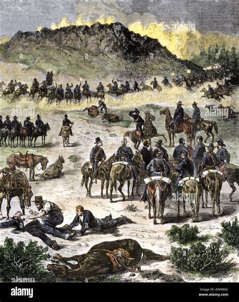 Battle Of Birch Creek During The Nez Perce War In Eastern Oregon 1878