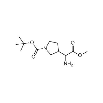 1135916 70 9 Tert Butyl 3 1 Amino 2 Methoxy 2 Oxoethyl Pyrrolidine 1